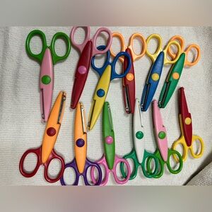 Craft Scissors mixed lot of 12